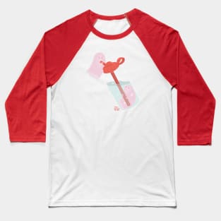 Ghost Water Bottle Baseball T-Shirt